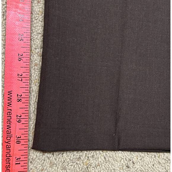 NEW Tommy Hilfiger 40 X 30.5 Dress Pants Tommy Traveler BROWN Poly/wool E25 - Picture 6 of 6